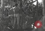 Standbild Patrol Torpedo (PT) Boot Base 21 Mios Woendi Insel Dutch New Guinea, 1944, aus Sekunde 56 historischem Filmmaterial Videoclip 65675057654