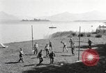 Standbild rest Camp Gstadt Deutschland, 1945, aus Sekunde 61 historischem Filmmaterial Videoclip 65675057662