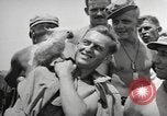 Standbild amerikanische Soldaten Manus Island Papua Neu Guinea, 1944, aus Sekunde 6 historischem Filmmaterial Videoclip 65675057672