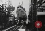 Image of launching of ships Kearny New Jersey USA, 1940, second 21 stock footage video 65675057673