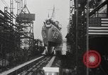 Image of launching of ships Kearny New Jersey USA, 1940, second 24 stock footage video 65675057673