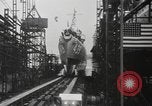 Image of launching of ships Kearny New Jersey USA, 1940, second 25 stock footage video 65675057673