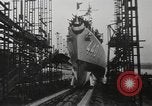 Image of launching of ships Kearny New Jersey USA, 1940, second 37 stock footage video 65675057673