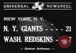 Immagine di Giants versus Redskins New York United States USA, 1940, secondo 7 filmato di repertorio 65675057683