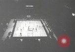 Image of basketball game New York United States USA, 1940, second 4 stock footage video 65675057685