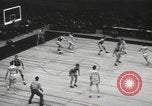 Image of basketball game New York United States USA, 1940, second 19 stock footage video 65675057685