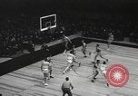 Image of basketball game New York United States USA, 1940, second 21 stock footage video 65675057685