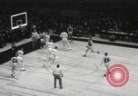 Image of basketball game New York United States USA, 1940, second 38 stock footage video 65675057685