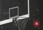 Image of basketball game New York United States USA, 1940, second 41 stock footage video 65675057685