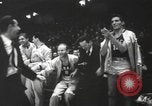 Image of basketball game New York United States USA, 1940, second 42 stock footage video 65675057685