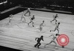Image of basketball game New York United States USA, 1940, second 43 stock footage video 65675057685
