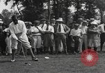 Standbild amerikanischen Golfer Walter Hagen Fertig zum Abschlag Europa, 1920, aus Sekunde 10 historischem Filmmaterial Videoclip 65675057700