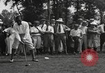 Standbild amerikanischen Golfer Walter Hagen Fertig zum Abschlag Europa, 1920, aus Sekunde 11 historischem Filmmaterial Videoclip 65675057700