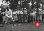 Standbild amerikanischen Golfer Walter Hagen Fertig zum Abschlag Europa, 1920, aus Sekunde 17 historischem Filmmaterial Videoclip 65675057700