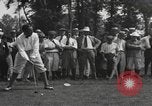 Standbild amerikanischen Golfer Walter Hagen Fertig zum Abschlag Europa, 1920, aus Sekunde 21 historischem Filmmaterial Videoclip 65675057700
