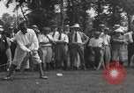 Standbild amerikanischen Golfer Walter Hagen Fertig zum Abschlag Europa, 1920, aus Sekunde 24 historischem Filmmaterial Videoclip 65675057700