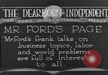 Standbild Ford der internationalen wöchentlich United States USA, 1920, aus Sekunde 20 historischem Filmmaterial Videoclip 65675057701