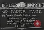Standbild Ford der internationalen wöchentlich United States USA, 1920, aus Sekunde 24 historischem Filmmaterial Videoclip 65675057701