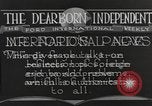 Standbild Ford der internationalen wöchentlich United States USA, 1920, aus Sekunde 29 historischem Filmmaterial Videoclip 65675057701