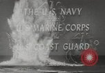 Image of aerial bombing Pacific Theater, 1945, second 8 stock footage video 65675057706