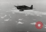 Image of aerial bombing Pacific Theater, 1945, second 60 stock footage video 65675057706