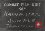 Immagine di Di guerra nella giungla Hawaii USA, 1944, secondo 12 filmato di repertorio 65675057710