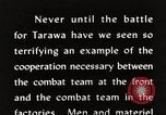 Immagine di Invasione di Tarawa Oceano Pacifico, 1944, secondo 18 filmato di repertorio 65675057711