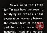 Immagine di Invasione di Tarawa Oceano Pacifico, 1944, secondo 22 filmato di repertorio 65675057711