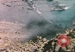 Image of Marines raise flag Iwo Jima Iwo Jima, 1945, second 13 stock footage video 65675057722