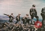 Image of Marines raise flag Iwo Jima Iwo Jima, 1945, second 19 stock footage video 65675057722
