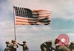 Image of Marines raise flag Iwo Jima Iwo Jima, 1945, second 36 stock footage video 65675057722