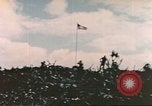 Image of Marines raise flag Iwo Jima Iwo Jima, 1945, second 56 stock footage video 65675057722