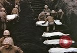 Image of Marine Cemetery on Iwo Jima Iwo Jima, 1945, second 36 stock footage video 65675057729
