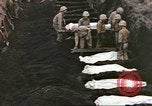 Image of Marine Cemetery on Iwo Jima Iwo Jima, 1945, second 41 stock footage video 65675057729
