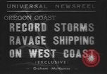 Image of storm Oregon United States USA, 1937, second 11 stock footage video 65675057740