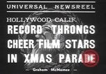 Image of Hollywood Christmas parade Hollywood Los Angeles California USA, 1937, second 5 stock footage video 65675057744