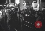 Image of Hollywood Christmas parade Hollywood Los Angeles California USA, 1937, second 24 stock footage video 65675057744