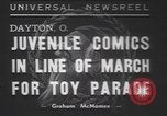 Image of toy parade Dayton Ohio USA, 1937, second 1 stock footage video 65675057745