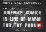 Image of toy parade Dayton Ohio USA, 1937, second 6 stock footage video 65675057745