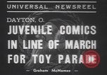 Image of toy parade Dayton Ohio USA, 1937, second 9 stock footage video 65675057745