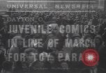 Image of toy parade Dayton Ohio USA, 1937, second 10 stock footage video 65675057745