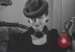 Image les mannequins montrent des chapeaux de fourrure New York City USA, 1940, de la seconde 45 séquences d'archives historiques vidéo 65675057748