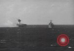 Standbild USS Lexington Pazifik, 1942, aus Sekunde 14 historischem Filmmaterial Videoclip 65675057754