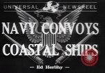 Image of American Naval Fleet Atlantic Ocean, 1942, second 1 stock footage video 65675057755