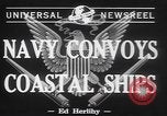Image of American Naval Fleet Atlantic Ocean, 1942, second 4 stock footage video 65675057755