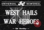 Image of World War II heroes welcomed Los Angeles California USA, 1942, second 4 stock footage video 65675057760