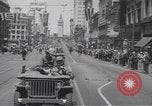 Standbild Zweiten Weltkrieg Helden San Francisco California USA, 1942, aus Sekunde 9 historischem Filmmaterial Videoclip 65675057762