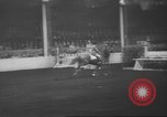 Image of horse jumping show Canada, 1960, second 17 stock footage video 65675057783
