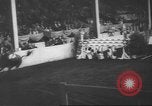 Image of horse jumping show Canada, 1960, second 36 stock footage video 65675057783