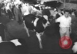 Image of horse jumping show Canada, 1960, second 52 stock footage video 65675057783